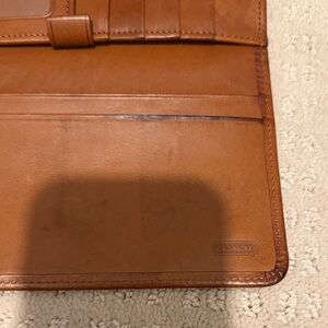 Coach Brown Leather Women’s Wallet